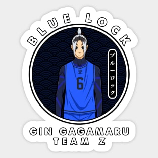 GIN GAGAMARU - TEAM Z Sticker